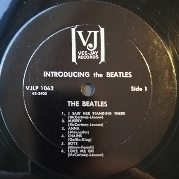 The Beatles : Introducing... The Beatles (LP, Album, Mono, Unofficial, Bla)