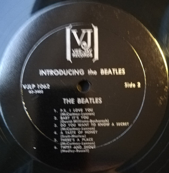 The Beatles : Introducing... The Beatles (LP, Album, Mono, Unofficial, Bla)