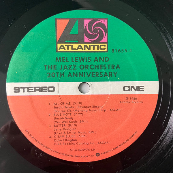 The Mel Lewis Orchestra : 20 Years At The Village Vanguard (LP, Album, Quad, Spe)