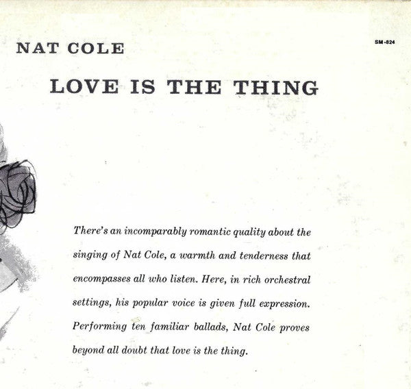 Nat "King" Cole* With The Orchestra of Gordon Jenkins* : Love Is The Thing (LP, Album, RE)