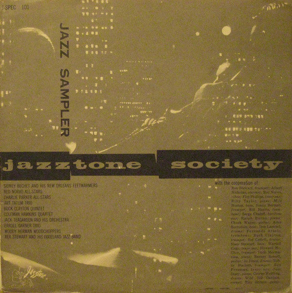 Various : Jazz Sampler (10", Smplr, Gat)