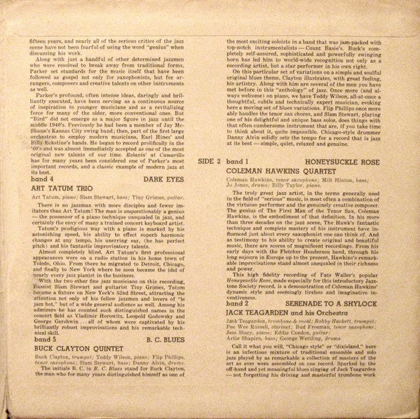 Various : Jazz Sampler (10", Smplr, Gat)