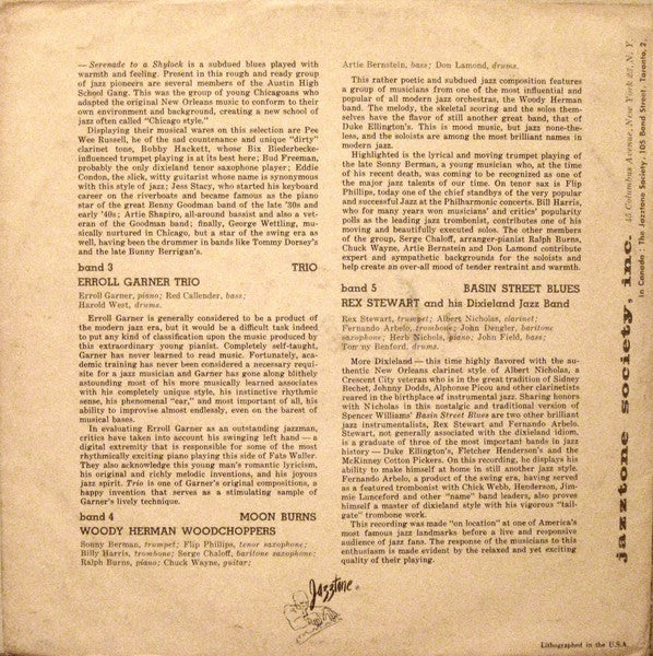 Various : Jazz Sampler (10", Smplr, Gat)