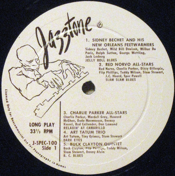 Various : Jazz Sampler (10", Smplr, Gat)