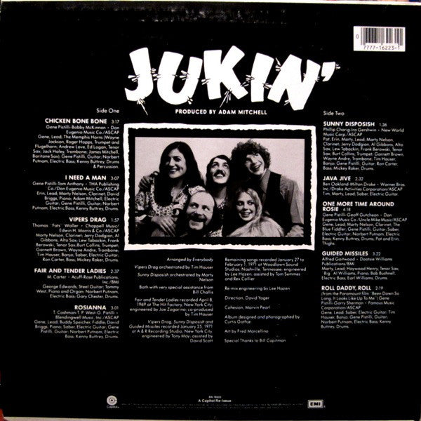 The Manhattan Transfer And Eugene Pistilli : Jukin' (LP, Album, RE)