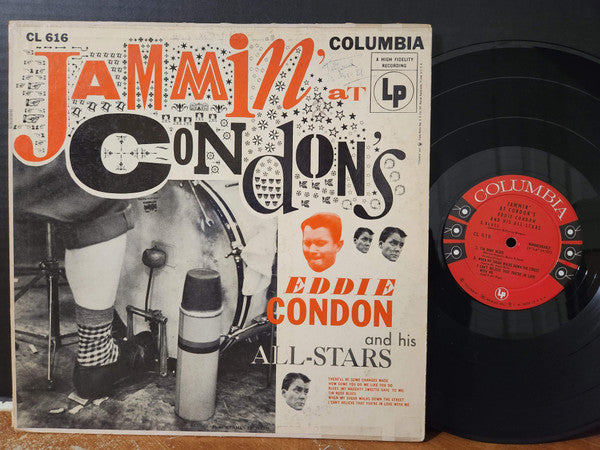 Eddie Condon And His All-Stars : Jammin' At Condon's (LP, Album, Mono)