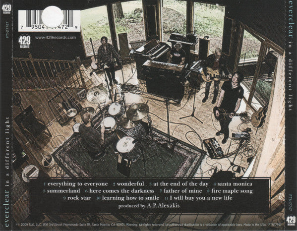Everclear : In A Different Light (CD, Album)