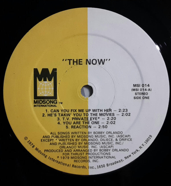 The Now (5) : The Now (LP, Album)
