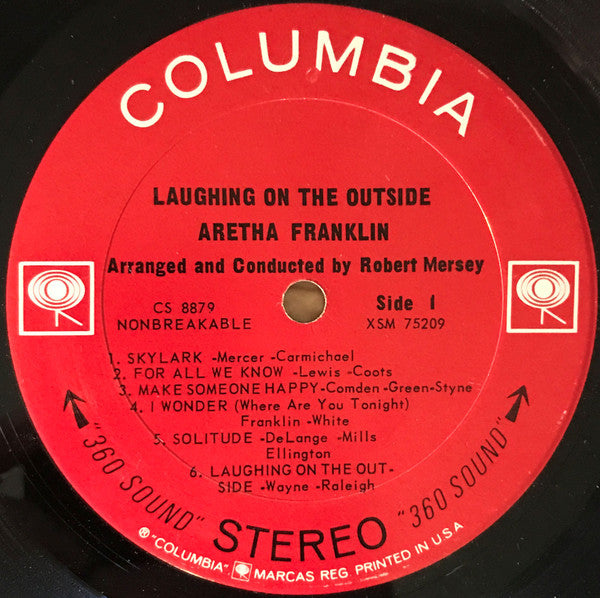 Aretha Franklin : Laughing On The Outside (LP, Album)