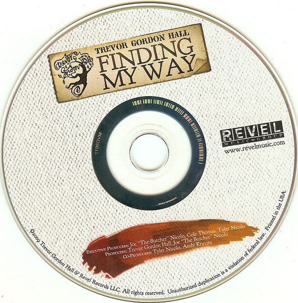 Trevor Gordon Hall : Finding My Way (CD, Album)