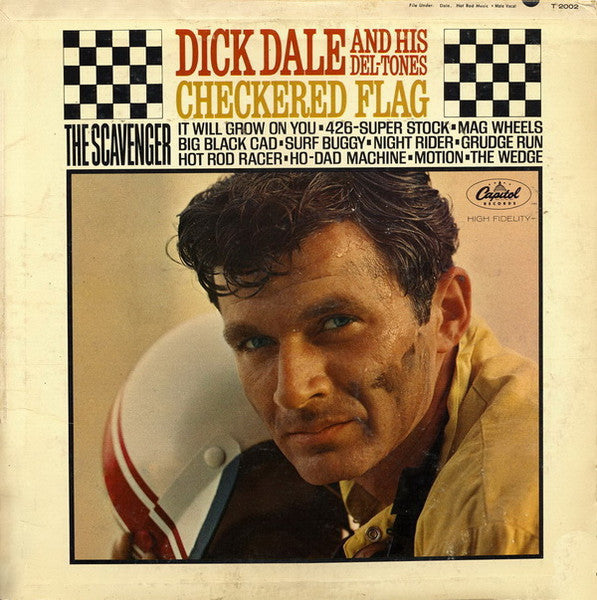 Dick Dale & His Del-Tones : Checkered Flag (LP, Album, Mono, Scr)