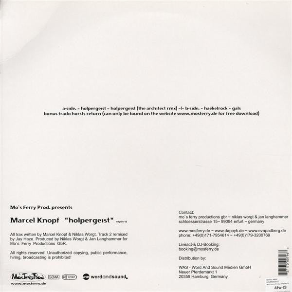 Marcel Knopf : Holpergeist (12")