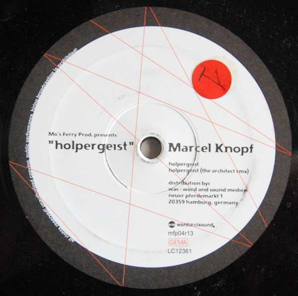 Marcel Knopf : Holpergeist (12")