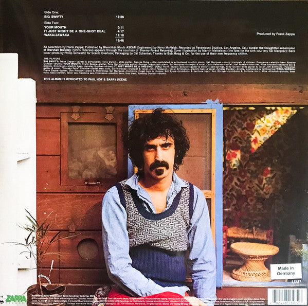Frank Zappa : Waka/Jawaka (LP, Album, RE, 180)