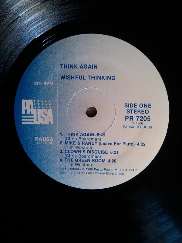 Wishful Thinking (4) : Think Again (LP, Album)