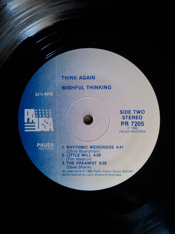 Wishful Thinking (4) : Think Again (LP, Album)