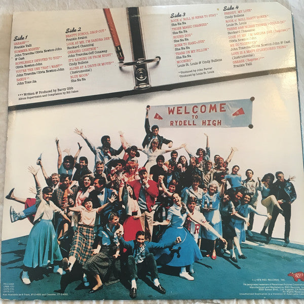 Various : Grease (The Original Soundtrack From The Motion Picture) (2xLP, Album, GRT)