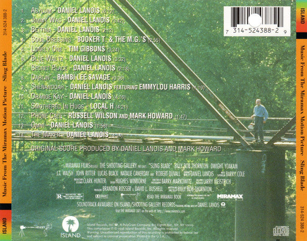 Various : Sling Blade (Music From The Miramax Motion Picture) (CD)