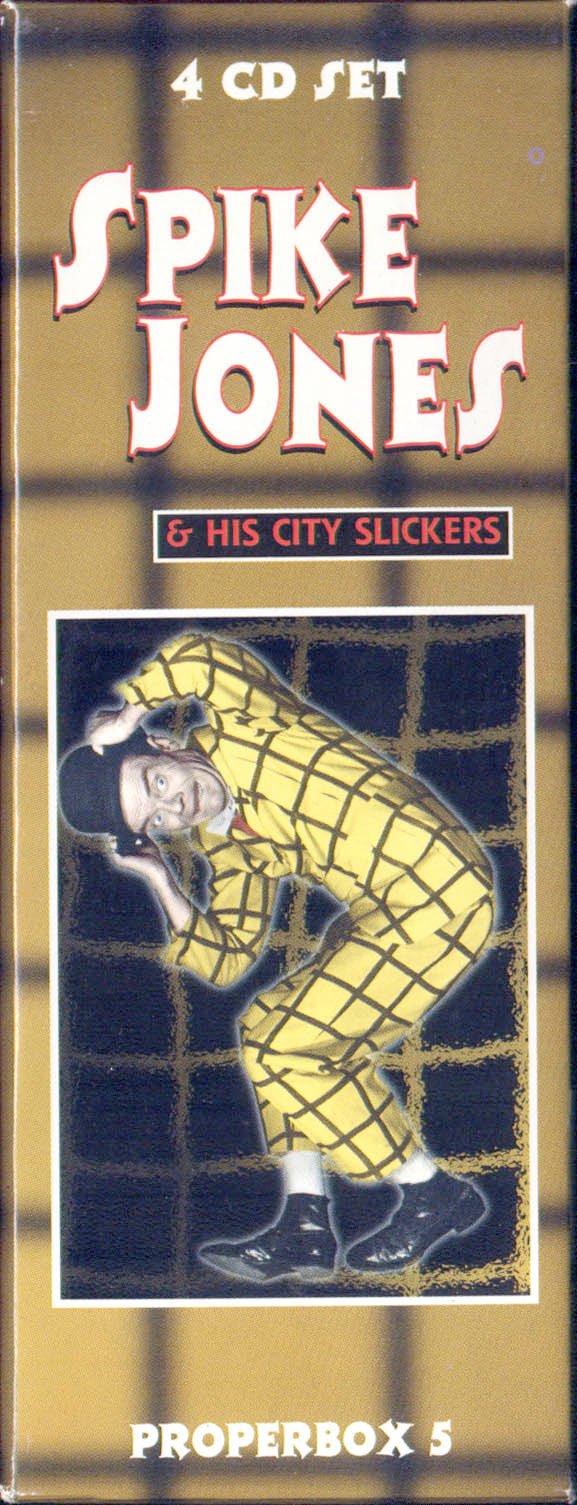 Spike Jones And His City Slickers : Strictly For Music Lovers (4xCD, Comp + Box, RE)