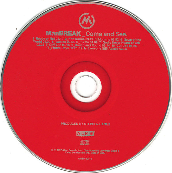 Manbreak : Come And See (CD, Album)