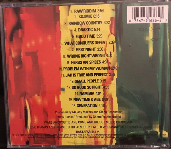 Ziggy Marley And The Melody Makers : Jahmekya (CD, Album, Club,  )
