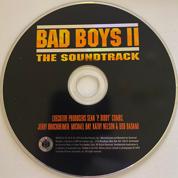 Various : Bad Boys II - The Soundtrack (CD, Comp)