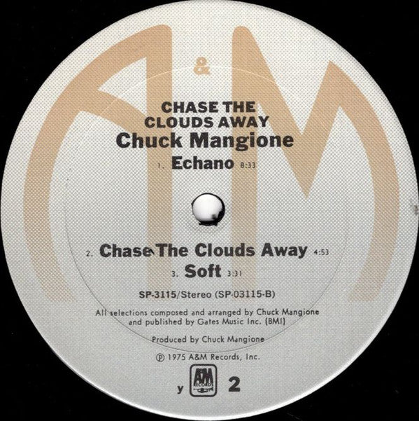 Chuck Mangione, Chuck Mangione Quartet : Chase The Clouds Away (LP, Album, RE, y o)
