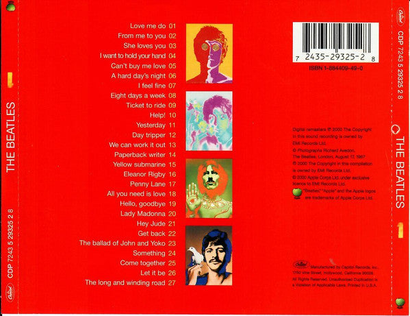 The Beatles : 1 (CD, Comp, RM, RP)
