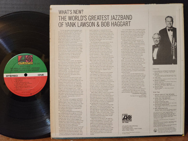 The World's Greatest Jazzband Of Yank Lawson & Bob Haggart : What's New? (LP, Album, RI)