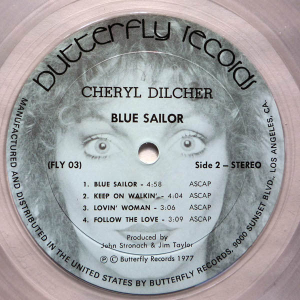 Cheryl Dilcher : Blue Sailor (LP, Album, Cle)