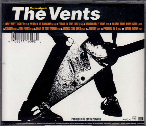 The Vents : Venus Again (CD, Album)