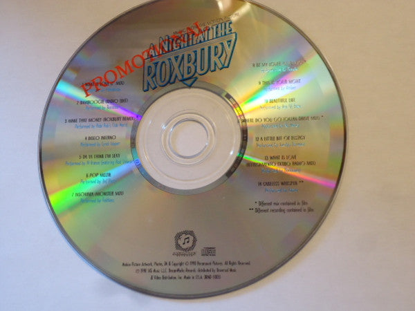 Various : A Night At The Roxbury (Music From The Motion Picture) (CD, Album, Mixed)