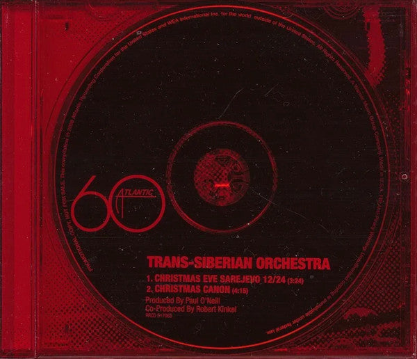 Trans-Siberian Orchestra : Christmas Eve Sarajevo 12/24 / Christmas Canon (CD, Promo)
