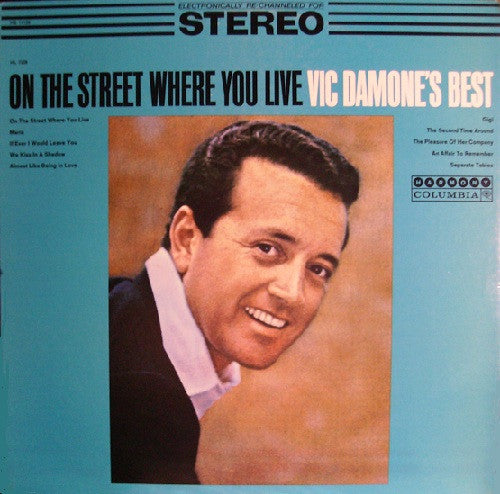 Vic Damone : On The Street Where You Live: Vic Damone's Best (LP, Comp)