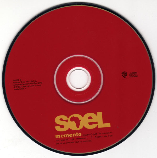 Soel : Memento (CD, Album)