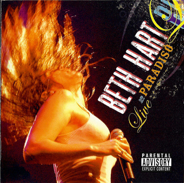 Beth Hart : Live At Paradiso (CD, Album)