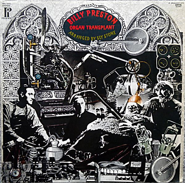 Billy Preston : Organ Transplant (LP, Album, RE)