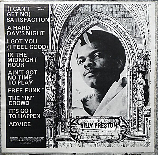 Billy Preston : Organ Transplant (LP, Album, RE)