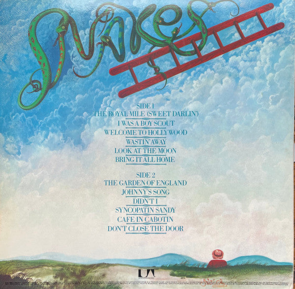 Gerry Rafferty : Snakes And Ladders (LP, Album, Jac)