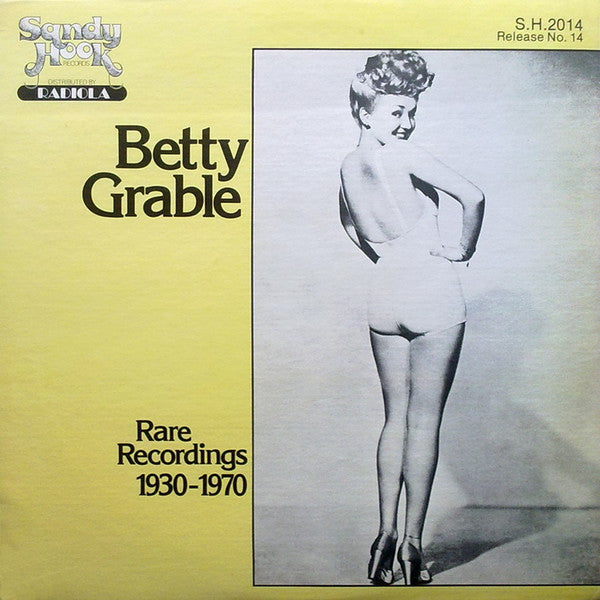 Betty Grable : Rare Recordings 1930-1970 (LP, Comp)