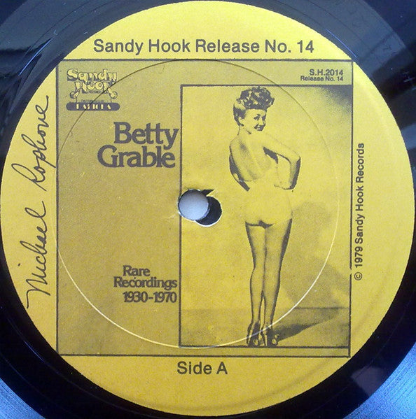Betty Grable : Rare Recordings 1930-1970 (LP, Comp)