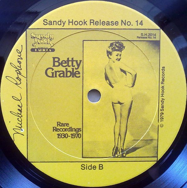Betty Grable : Rare Recordings 1930-1970 (LP, Comp)