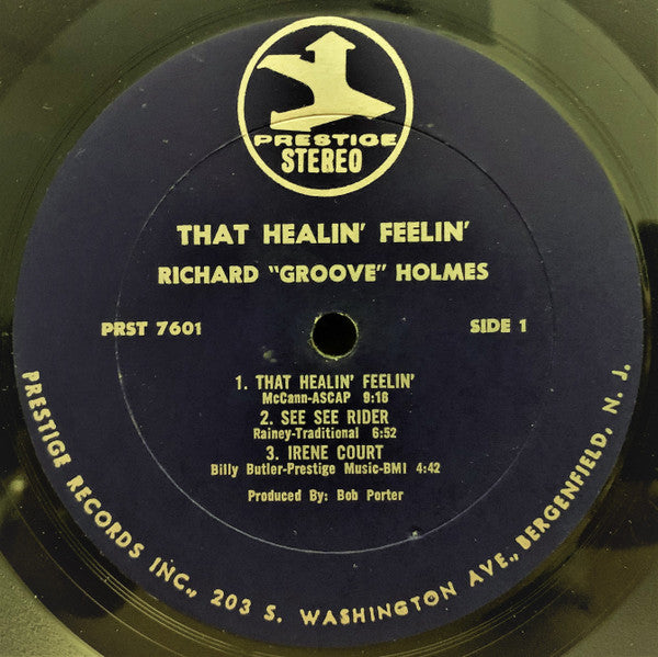 Richard "Groove" Holmes : That Healin' Feelin' (LP, Album)