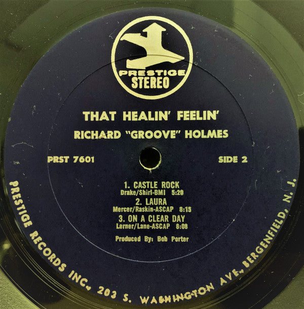Richard "Groove" Holmes : That Healin' Feelin' (LP, Album)