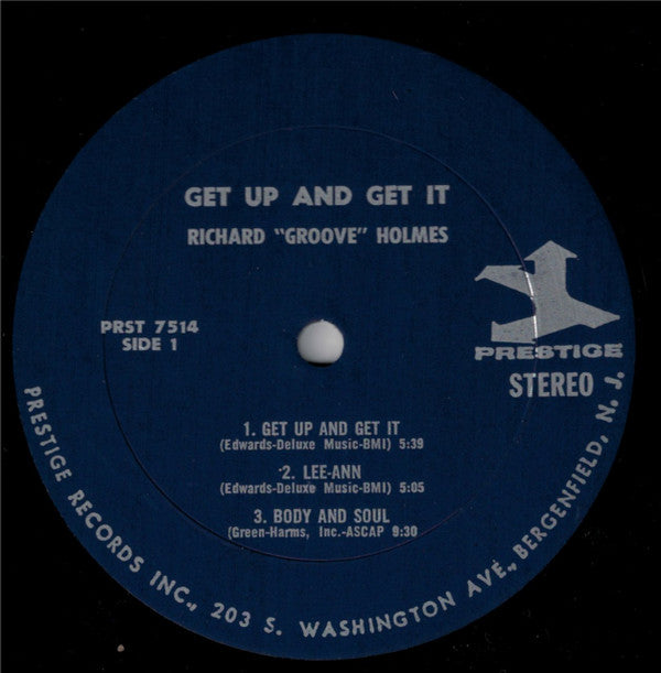 Richard "Groove" Holmes : Get Up And Get It! (LP, Album)