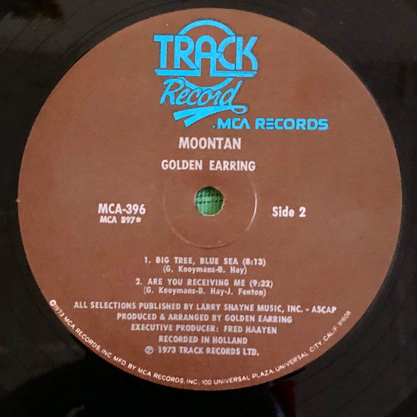 Golden Earring : Moontan (LP, Album, RE, Glo)