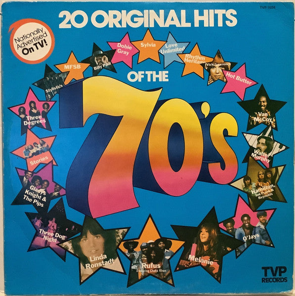 Various : 20 Original Hits Of The 70's (LP, Comp, RP)