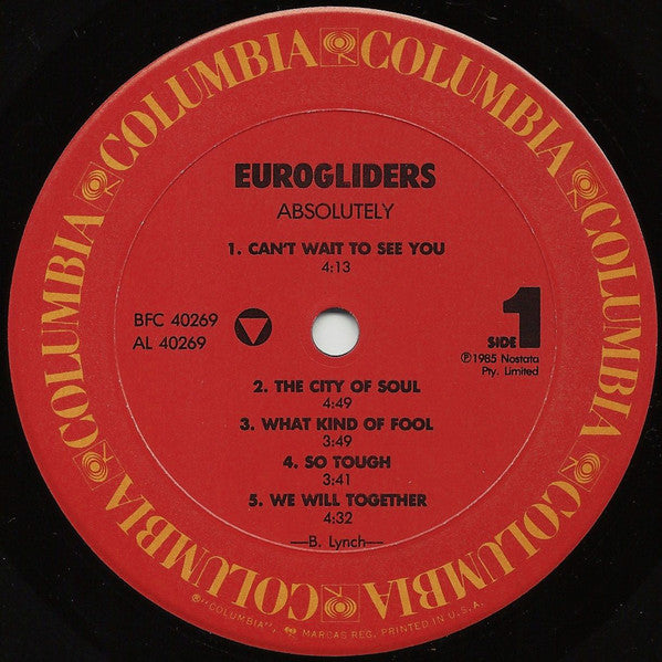 Eurogliders : Absolutely (LP, Album, Pit)