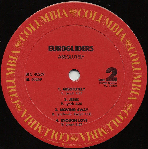 Eurogliders : Absolutely (LP, Album, Pit)