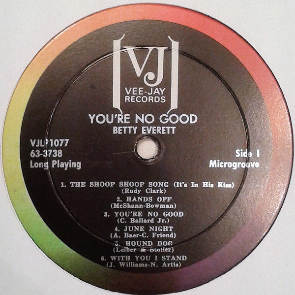 Betty Everett : You're No Good (LP, Album, Mono, RP, Mon)